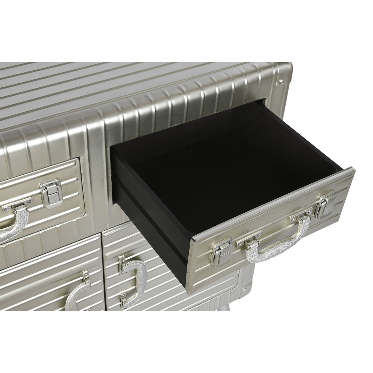Servantă Home ESPRIT Argintiu Metal Lemn MDF 80 x 39 x 82 cm